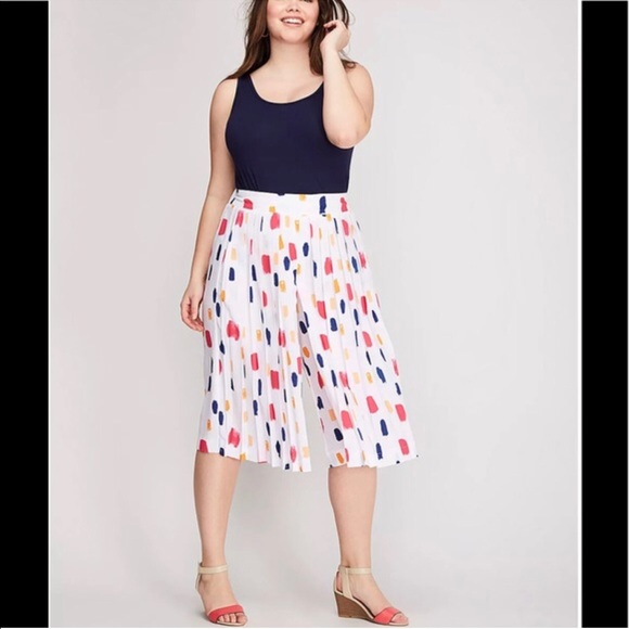 Lane Bryant Pants - Lane Bryant Wide Leg Culottes - Size 22/24